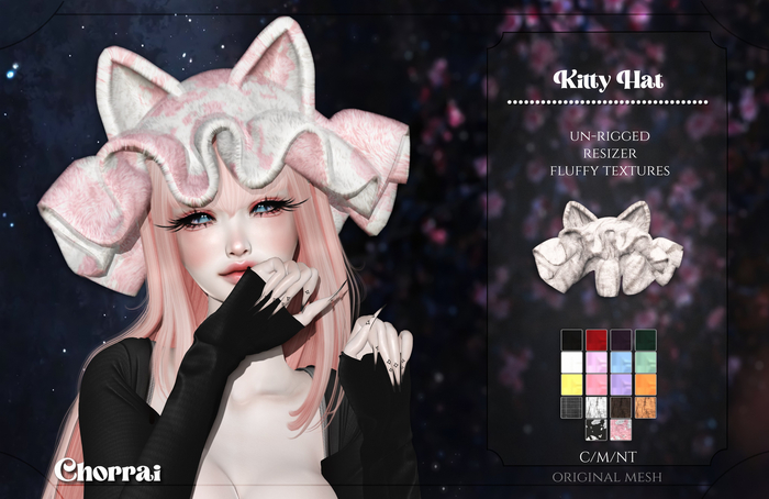 Chorrai - Kitty Hat {FATPACK}