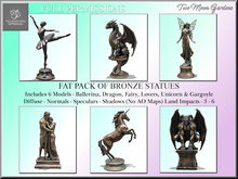 FULL PERM Bronze Statue – Fat Pack
