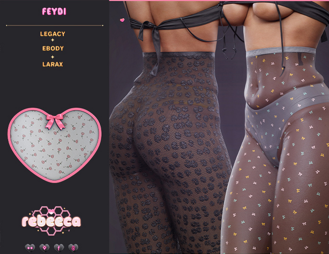 {reBEEca} - Feydi Leggings Roses