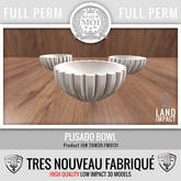 Plisado Decorative Bowl * Full Perm FM0131