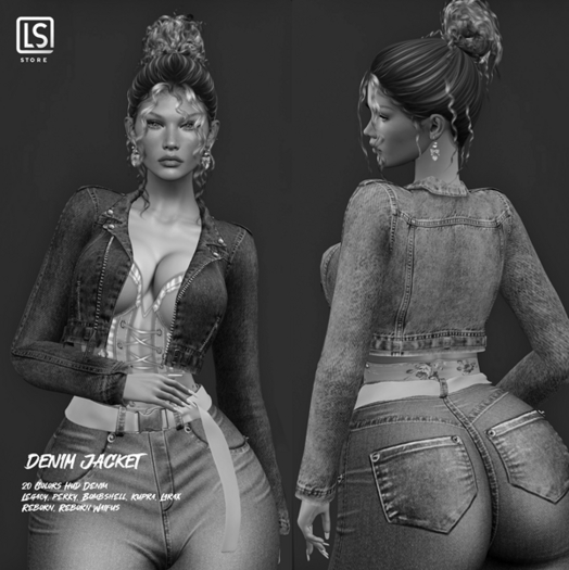[LS] DENIM JACKET DEMO