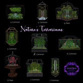 9 RARE Fantasy Pixels Natures Terrarium 9