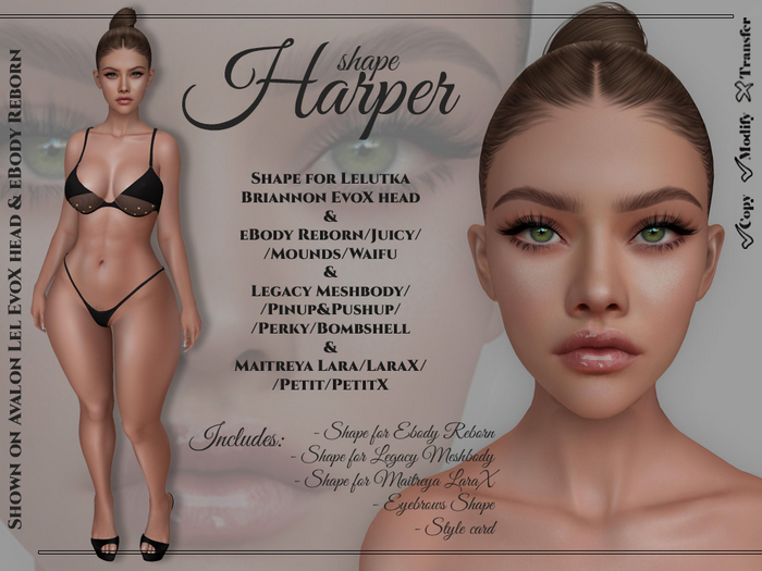 Ella - Harper shape