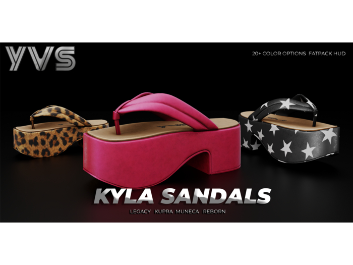 YVS KYLA SANDAL FATPACK