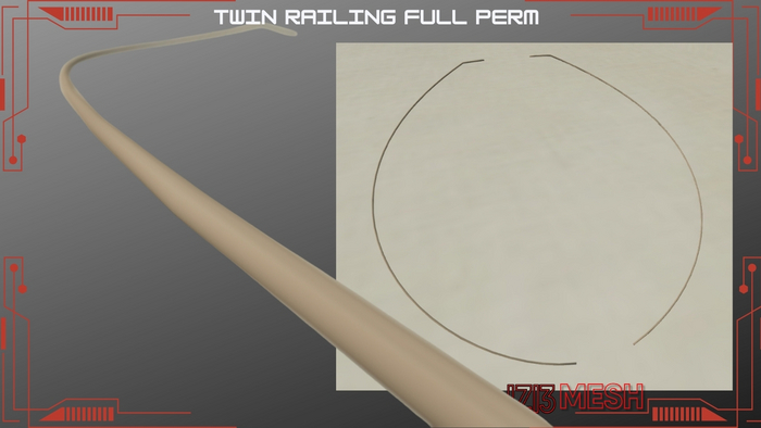 Twin Railing Full Perm