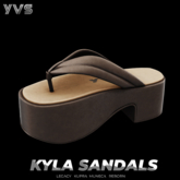 YVS KYLA SANDAL BROWN