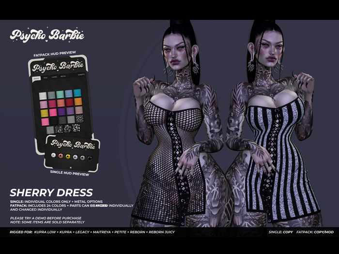 +PB+ Sherry Dress - Fatpack