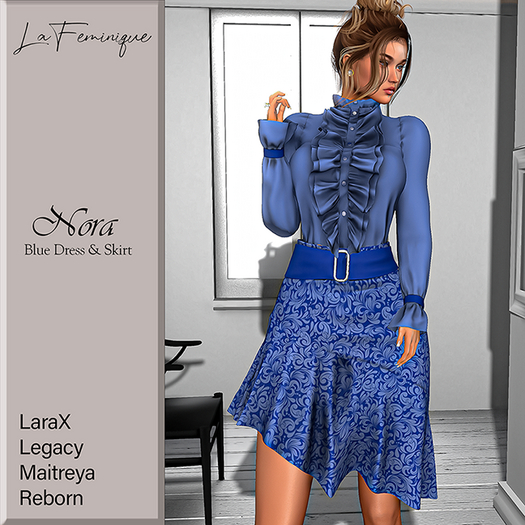 La Feminique Nora Blue