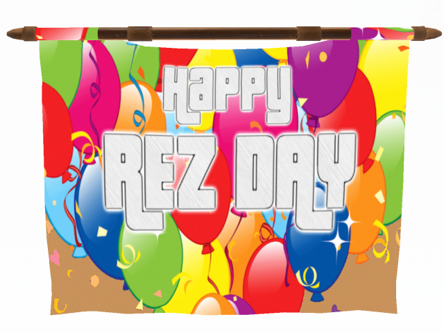 Rez Day Banner