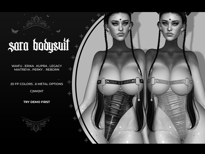 +PB+ Sara Bodysuit - Fatpack DEMO