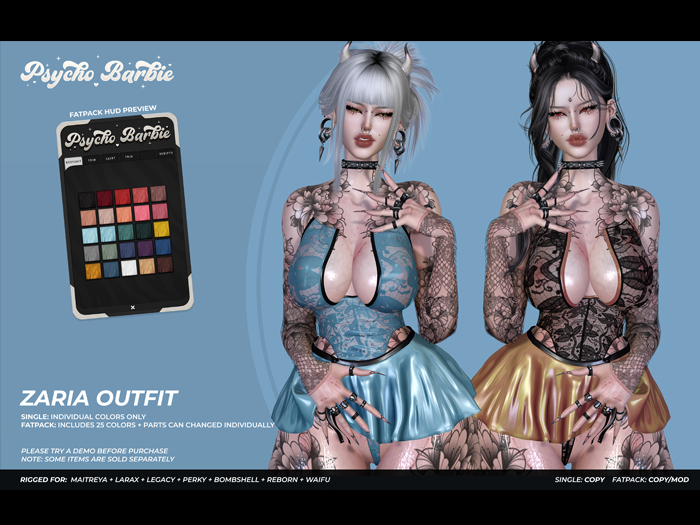 +PB+ Zaria Outfit - Fatpack