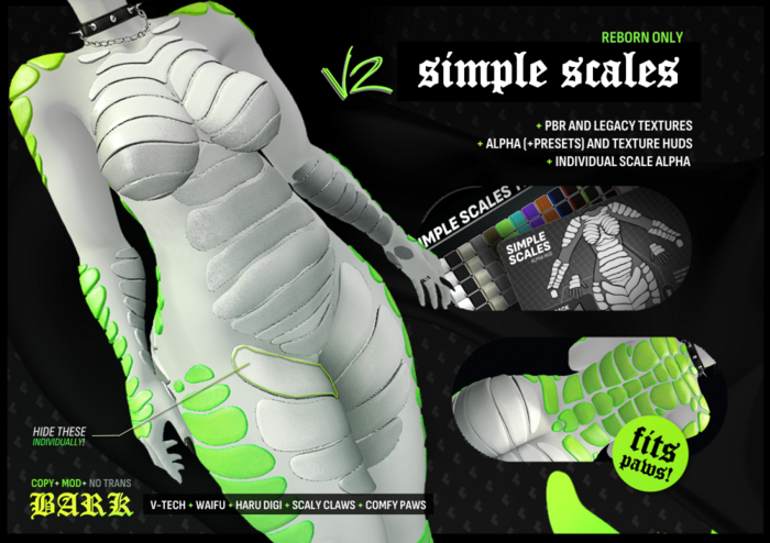 BARK - SIMPLE SCALES - [REBORN]