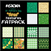 *6KW* FULL PERM Seamless St. Patrick's Day 3 Textures FATPACK
