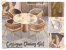 CHEZ MOI Corrigan Dining Set