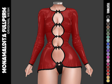 241 - MONAMALDITA - Texture Latex - Dress