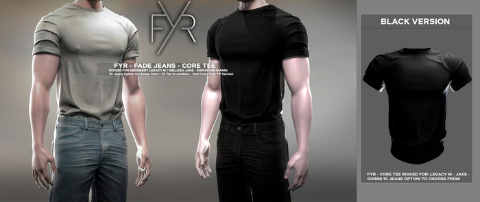 FYR - Core Tee Black