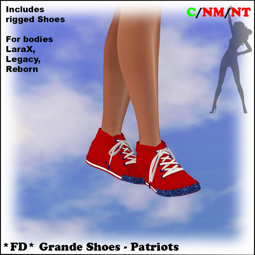 *FD* Grande Shoes [Boxed] Patriots