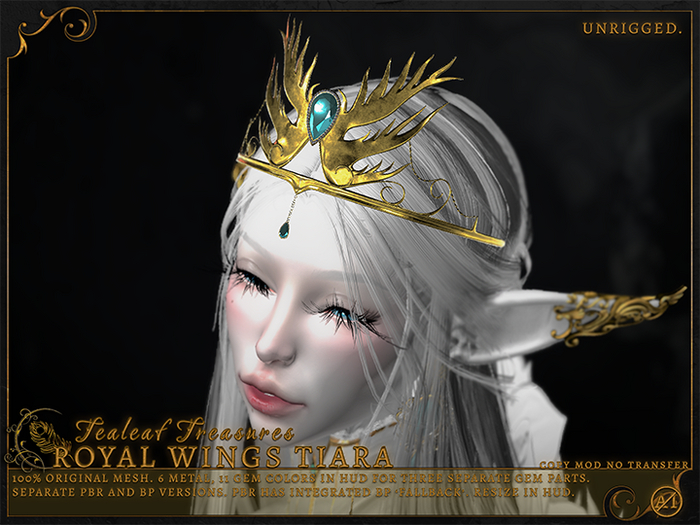 Tealeaf Treasures - Royal Wings Tiara