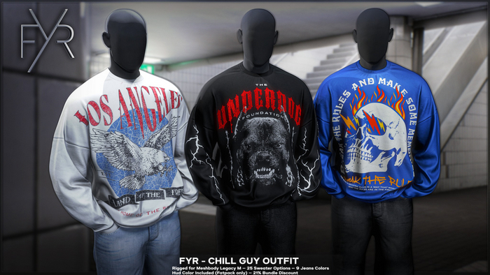 FYR - Chill Guy Outfit (Demo)