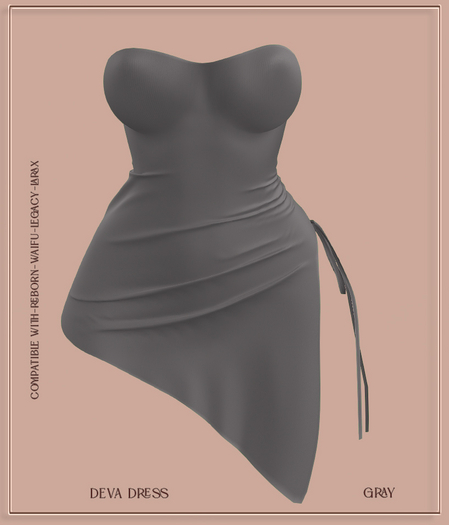 -LAL-Deva Dress   [GRAY]