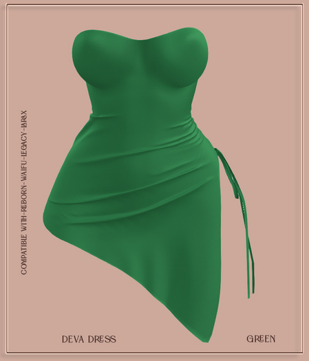 -LAL-Deva Dress   [GREEN]