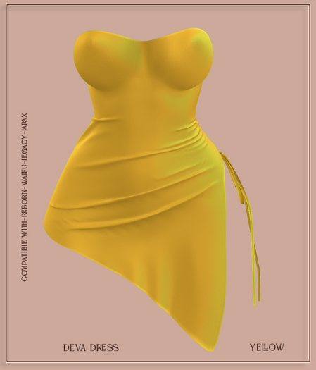 -LAL-Deva Dress   [YELLOW]