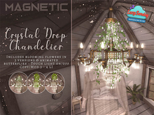 Magnetic - Crystal Drop Chandelier