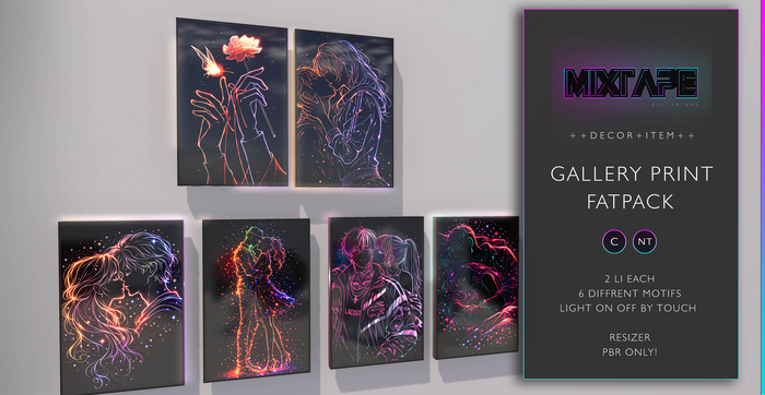 MIXTAPE Decor - gallery print - FP 