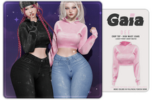Gaia - dee crop top - lightning v.1