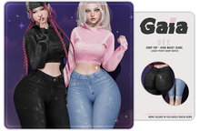 Gaia - dee crop top - fullpack