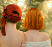 CarolG. -  Minimal Nape Script Tattoo Set - 20 Tattoos