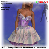 *FD* Fairy Dress [Boxed] Snowflake Lavender