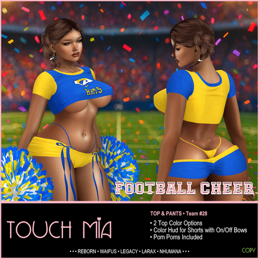 TOUCH MIA - Football Cheer #28