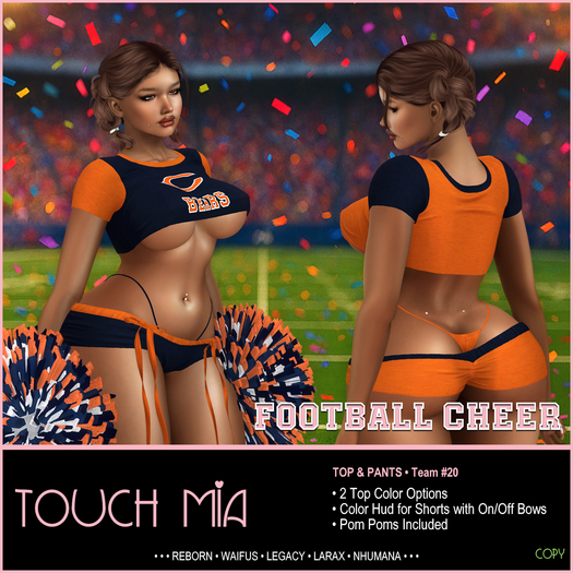 TOUCH MIA - Football Cheer #20
