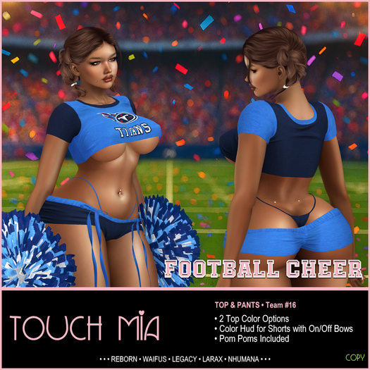 TOUCH MIA - Football Cheer #16