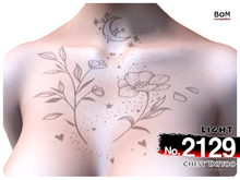 (Chest Tattoo) No.2129 Light