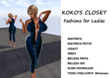 KOKO'S CLOSET SCI FI PBR JUMPSUIT
