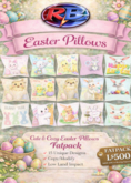 RB EASTER PILLOW SET FAT PACK