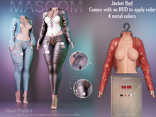 [[ Masoom ]] Night Prefect Jacket - Red