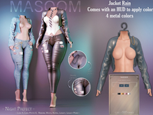 [[ Masoom ]] Night Prefect Jacket - Rain