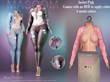 [[ Masoom ]] Night Prefect Jacket - Pink