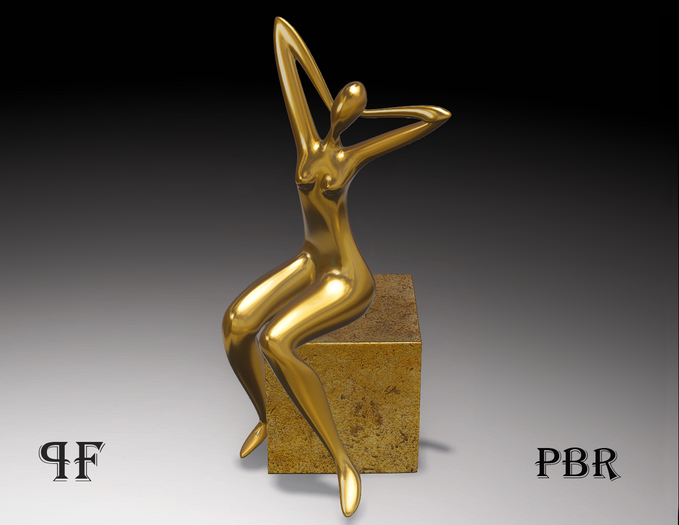 Gold Sculpture 