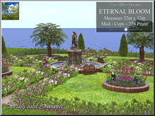 Two Moon Gardens – Eternal Bloom Garden| Romantic Fountain Garden Landscaping | Spring Summer Garden Build