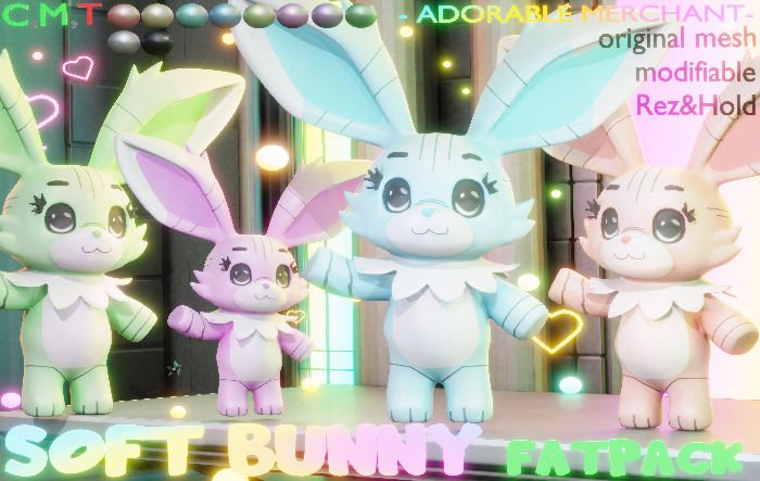 Soft Bunny - FATPACK - Adorable Merchant 