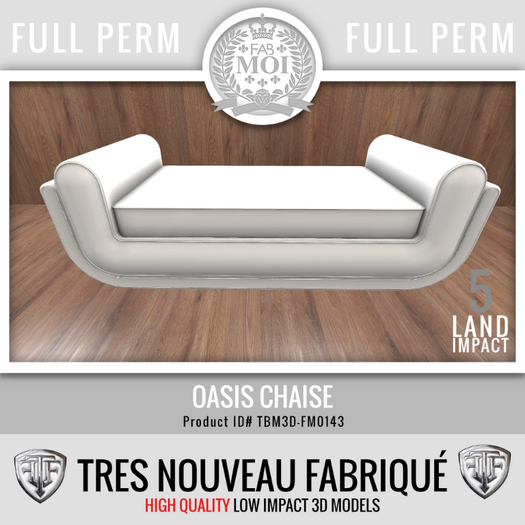 Oasis Chaise * Full Perm FM0143