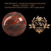 [NWA] PBR Hybrid — Granite Glossy (Vanguard Lithic Relief)