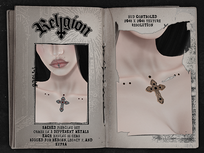 RELIGION - SACRED PIERCING SET (FATPACK)