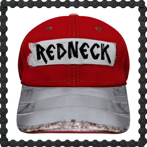 Redneck Distressed Cap,worn hat,worn cap,redneck,