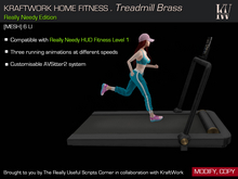 *KraftWork Treadmill (Really Needy Edition)