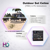 *HD* Outdoor Set Celine [PBR]
